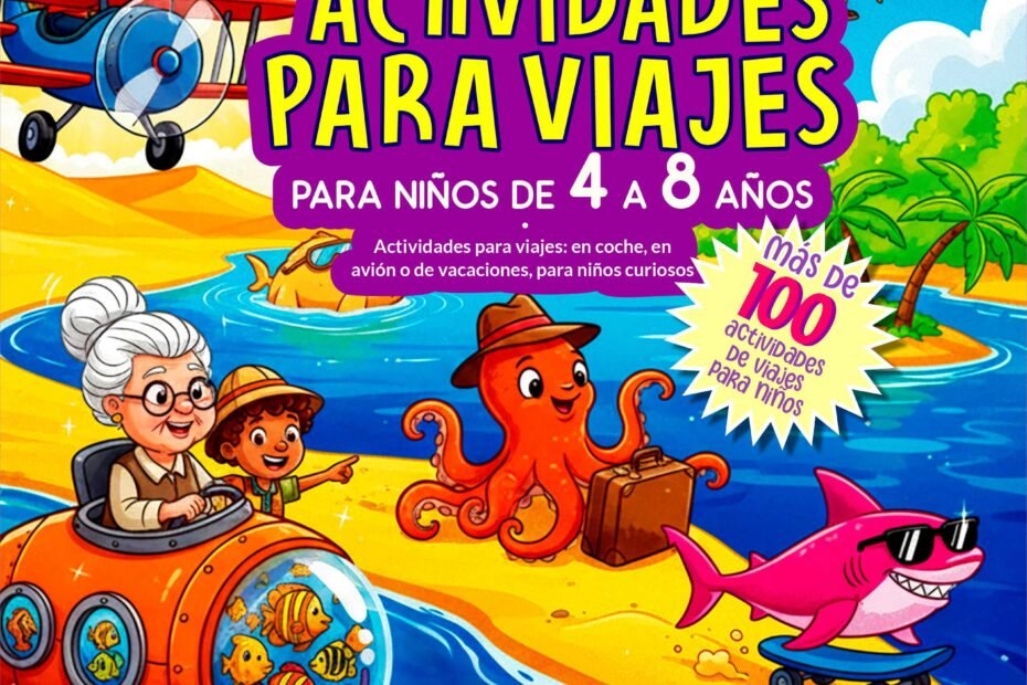 Gran Libro de Actividades para Viajes - Misifoo Books - Portada